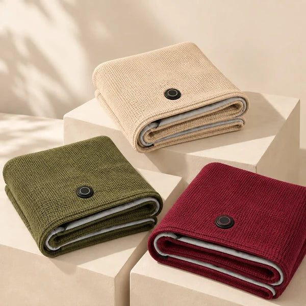 ♨️Wearable Heated Blanket – 8 Heating Zones & 3 Heat Levels