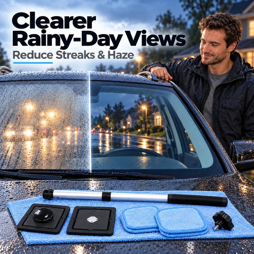 🎁Last Day 49% OFF -Dual Magnetic Car Windshield Cleaner