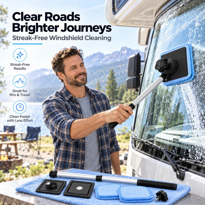 🎁Last Day 49% OFF -Dual Magnetic Car Windshield Cleaner