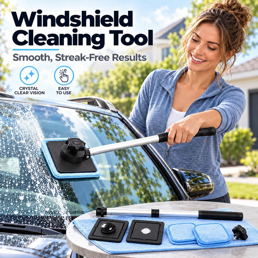 🎁Last Day 49% OFF -Dual Magnetic Car Windshield Cleaner